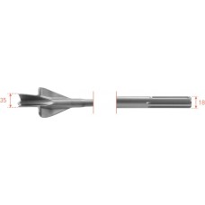 ROTEC SDS-MAX VLEUGELBEITEL 35X380 MM