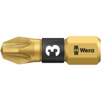 WERA 855/1 BDC PZ BIT BITORSION PZ3 X 25 MM GOUD 05056704001